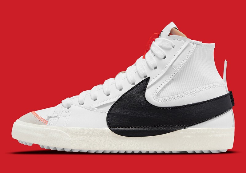 Nike Blazer Mid 77 Jumbo White Black 
